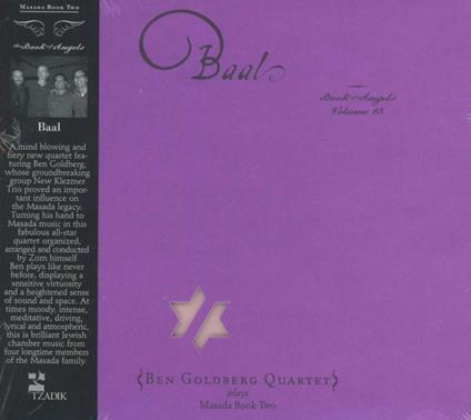 Baal. Book of Angels vol.15 - CD Audio di Ben Goldberg