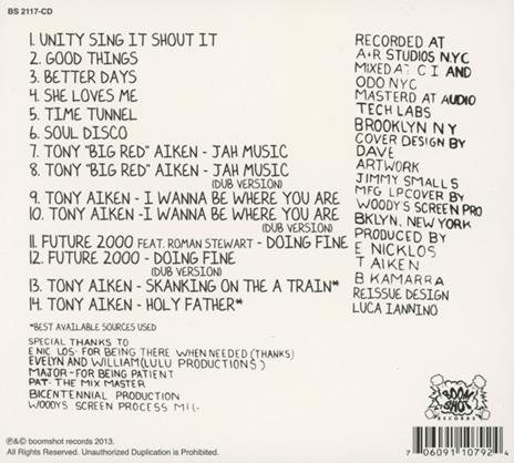 Unity, Sing It, Shout It - CD Audio di Tony Aitken,Future 2000 - 2