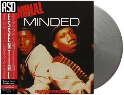 Criminal Minded (Ltd Metallic Silver Vinyl) - Vinile LP di Boogie Down Productions