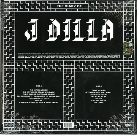 Diary - Vinile LP di J Dilla - 2