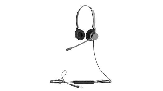 Jabra Biz 2300 Duo USB UC Auricolare Cablato A Padiglione Ufficio USB tipo A Nero - 4