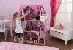 Kidkraft Casa Delle Bambole Amélia in Legno + 14 Pezzi - 4