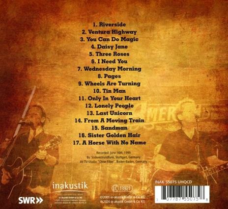 Greatest Hits - In Concert - CD Audio di America - 2