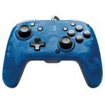 PDP Faceoff Deluxe+ Blu, Mimetico USB Gamepad Analogico/Digitale Nintendo Switch, Nintendo Switch Lite, Nintendo Switch OLED