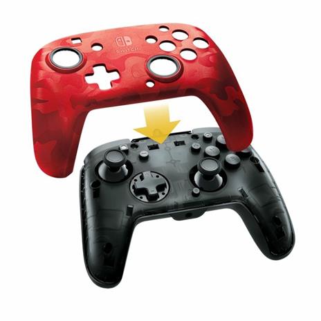 PDP Faceoff Deluxe+ Audio Nero, Rosso USB Gamepad Analogico/Digitale Nintendo Switch - 2