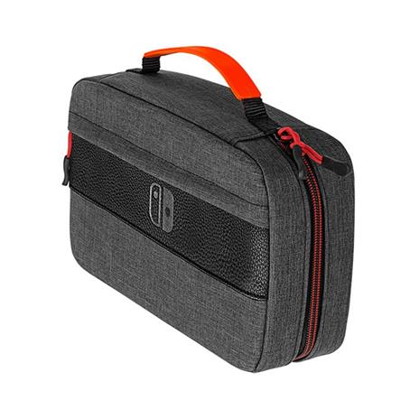 PDP Commuter: Elite Edition Custodia a tasca Nintendo Nero, Grigio