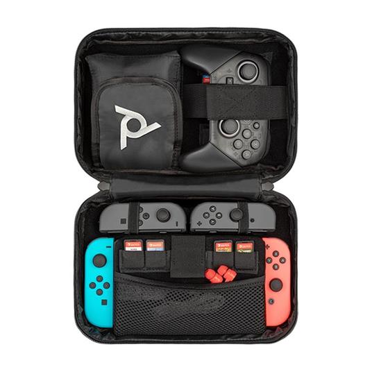 PDP Commuter: Elite Edition Custodia a tasca Nintendo Nero, Grigio - 3