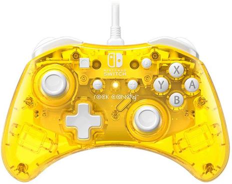 PDP Rock Candy Giallo USB Gamepad Nintendo Switch