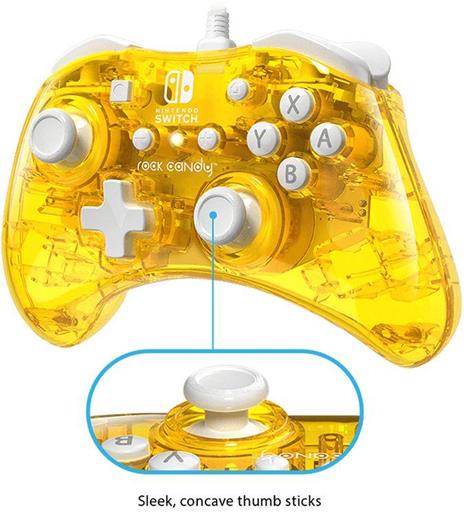 PDP Rock Candy Giallo USB Gamepad Nintendo Switch - 5