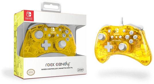 PDP Rock Candy Giallo USB Gamepad Nintendo Switch - 7