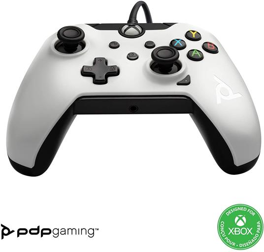 PDP Controller con Cavo Xbox Series X│S, Bianco (Arctic White)