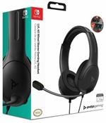 PDP Cuffie Stereo LVL40 per Nintendo Switch & Lite, Nero