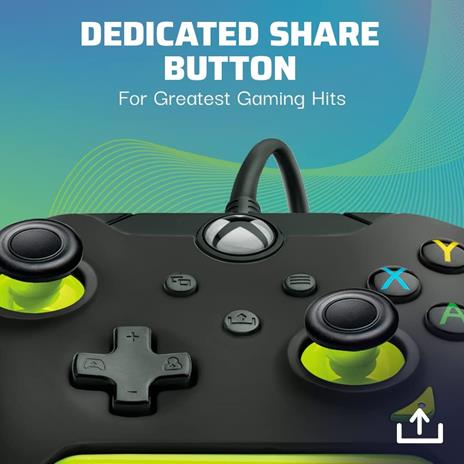 PDP 049-012-GY periferica di gioco Nero, Giallo USB Gamepad Analogico/Digitale PC, Xbox, Xbox One X, Xbox Series S, Xbox Series X - 4