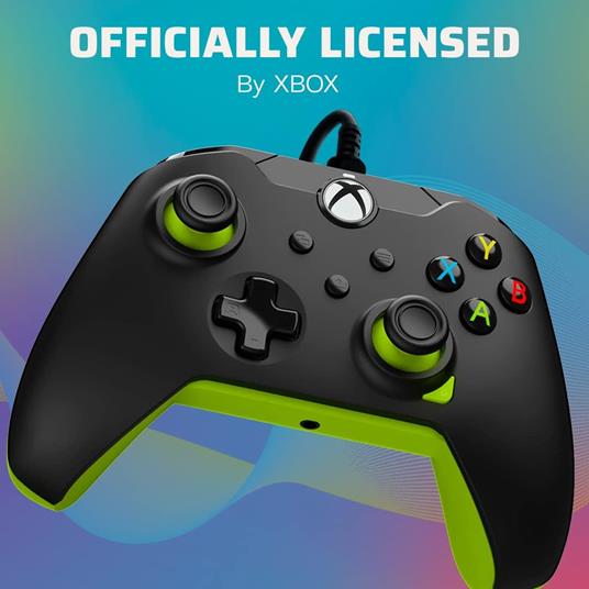 PDP 049-012-GY periferica di gioco Nero, Giallo USB Gamepad Analogico/Digitale PC, Xbox, Xbox One X, Xbox Series S, Xbox Series X - 5