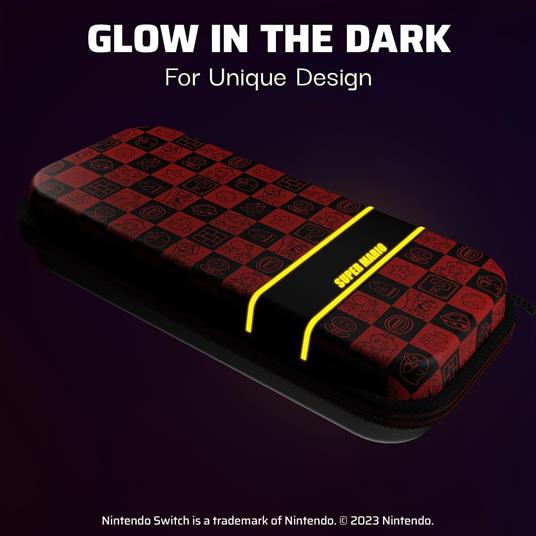Custodia Nintendo Switch - Glow - si illumina al buio - 3