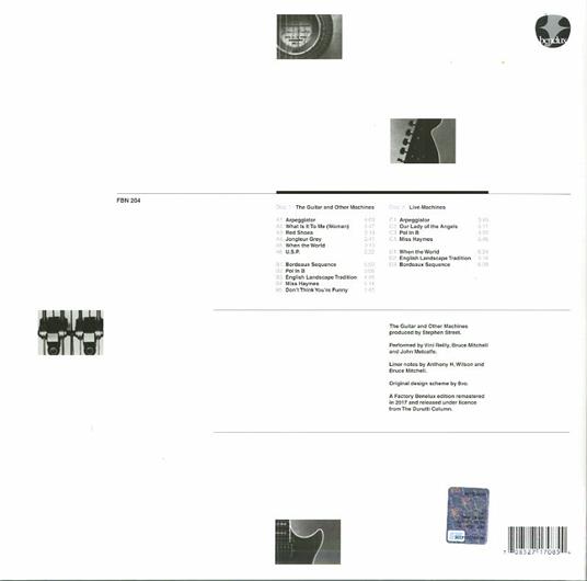 Guitar and Other Machines - Vinile LP di Durutti Column - 2