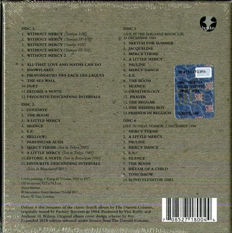 Without Mercy - CD Audio di Durutti Column - 2