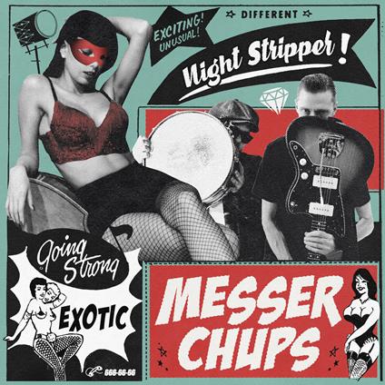 Night Stripper (White) - Vinile LP di Messer Chups