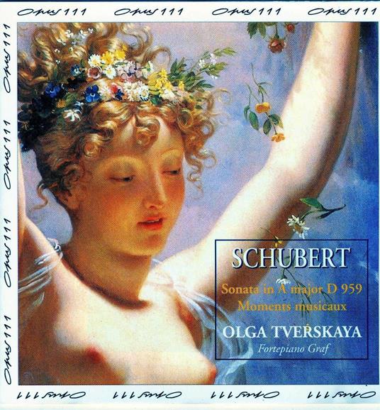 Sonata per piano D 959 n.20 in LA (op posth) (1828 - CD Audio di Franz Schubert