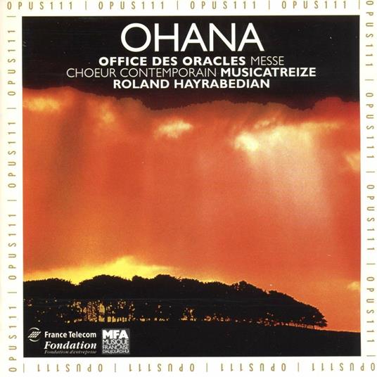 Office des oracles (1974) - CD Audio di Maurice Ohana