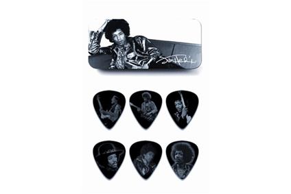 Set 6 Plettri Dunlop Jh-Pt05-H Silver Portrait