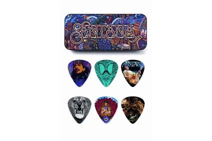 Set 6 Plettri Dunlop Sanpt01-M Carlos Santana