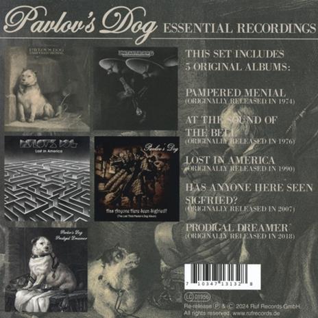 Essential Recordings 1974-2018 - CD Audio di Pavlov's Dog - 2
