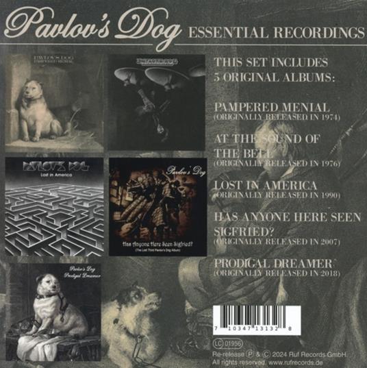 Essential Recordings 1974-2018 - CD Audio di Pavlov's Dog - 2