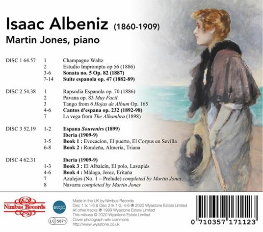 Piano Works - CD Audio di Isaac Albéniz - 2