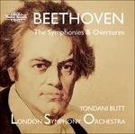 Sinfonie complete - CD Audio di Ludwig van Beethoven,London Symphony Orchestra,Yondani Butt