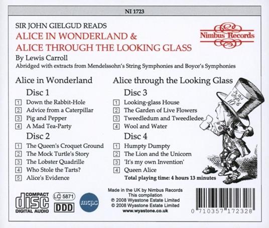 Alice in Wonderland - CD Audio di Felix Mendelssohn-Bartholdy - 2