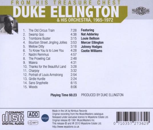 Performances from His - CD Audio di Duke Ellington - 2