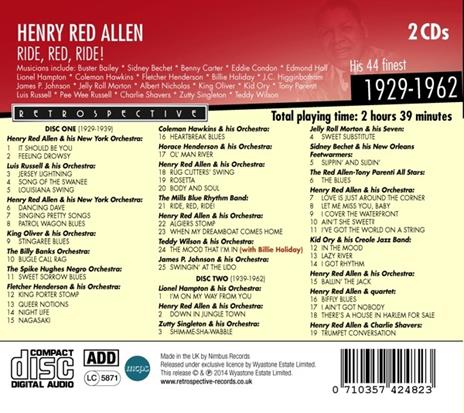 Ride, Ride, Ride! - CD Audio di Henry Red Allen - 2