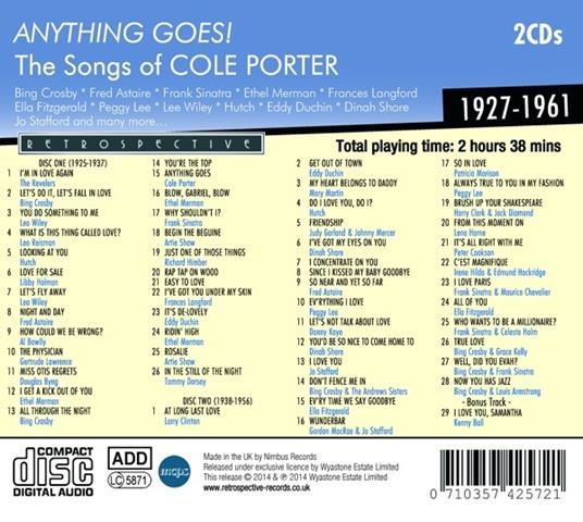 Anything Goes! - CD Audio di Cole Porter - 2