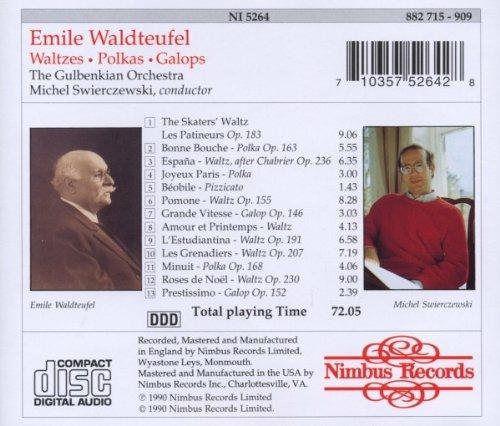 The Skater's Waltz. Valzer polche galoppe - CD Audio di Emile Waldteufel,Michel Swierczewski - 2