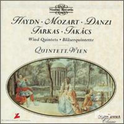Wind Quintets. Musiche di Haydn, Mozart, Danzi, Farkas - CD Audio di Quintett Wien