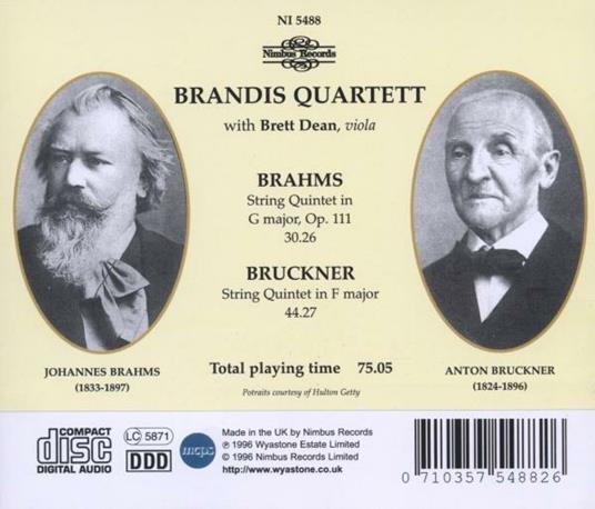 Quintetto per archi n.2 in Sol - CD Audio di Johannes Brahms - 2