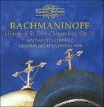 Liturgy of St. John Chrys - CD Audio di Sergei Rachmaninov