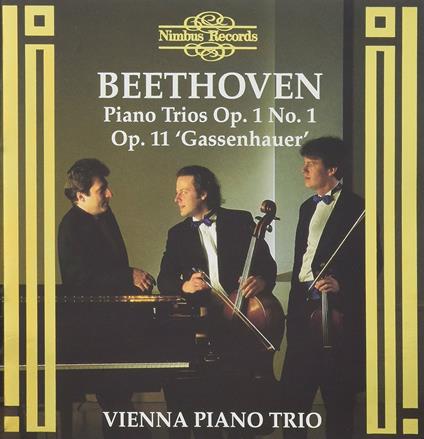 Trio con Pianoforte op.1 No. 1 - CD Audio di Ludwig van Beethoven