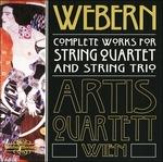 Musica per quartetto d'archi - CD Audio di Anton Webern,Artis Quartett