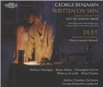 Writen on Skin - Duet per pianoforte e orchestra - CD Audio di George Benjamin,Pierre-Laurent Aimard