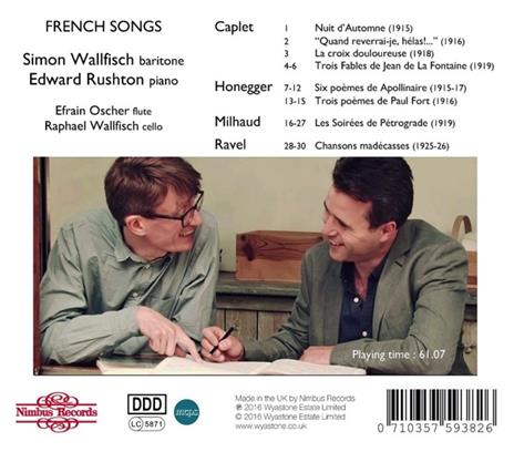 Canzoni francesi. Dalla Belle Époque agli anni folli - CD Audio di André Caplet - 2