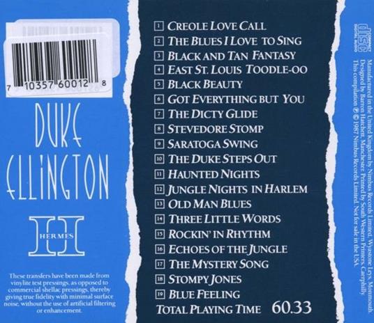1927-1934 - CD Audio di Duke Ellington - 2