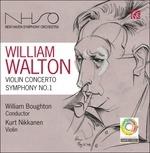 Concerto per violino - Sinfonia n.1 - CD Audio di William Walton