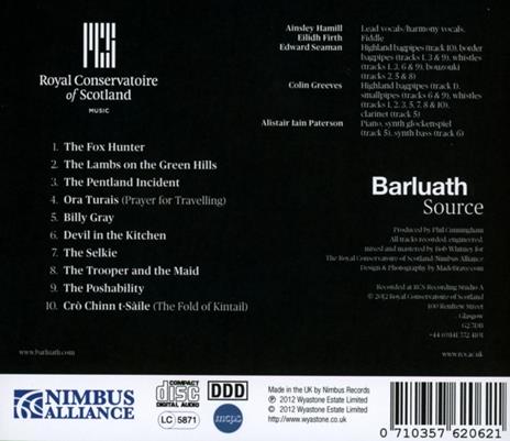 Barluath - Source - CD Audio di Barluath - 2