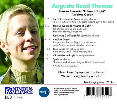 A Portrait of - CD Audio di Augusta Read Thomas - 2
