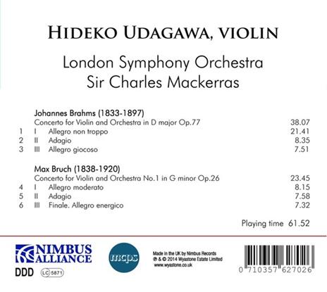 Concerto per violino - CD Audio di Johannes Brahms - 2