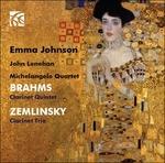 Quintetto con clarinetto op.115 / Trio con clarinetto op.3 - CD Audio di Johannes Brahms,Alexander Von Zemlinsky,Emma Johnson