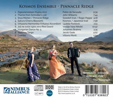 Pinnacle Ridge - CD Audio di Kosmos Ensemble - 2