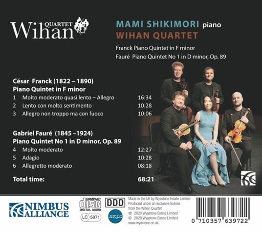 Klavierquintetten - CD Audio di Mami Shikimori - 2